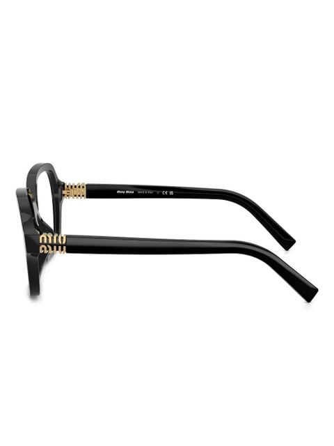 Miu Miu Eyewear square-frame glasses - Black