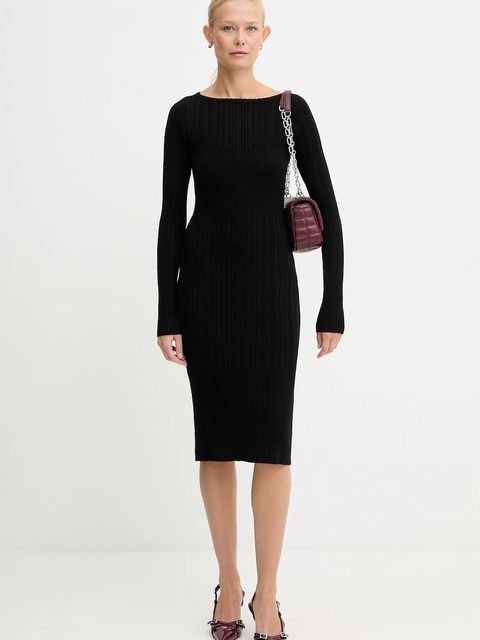 MICHAEL Michael Kors torebka skórzana kolor bordowy 30R4S1SL3L