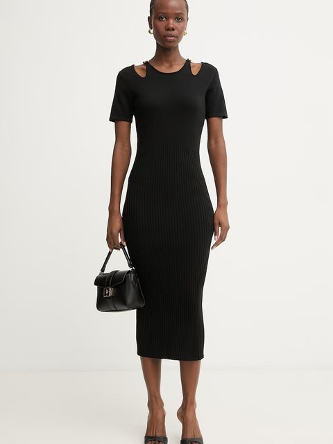 Fracomina sukienka z wiskozą - zdjęcie produktu nr 1