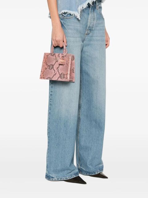 MC2 Saint Barth leather mini tote bag - Pink