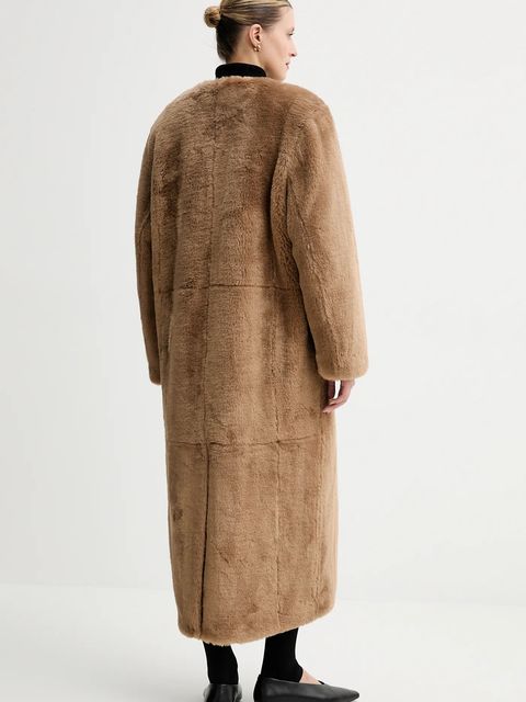 Stand Studio płaszcz Gracelyn kolor brązowy 66578-9415