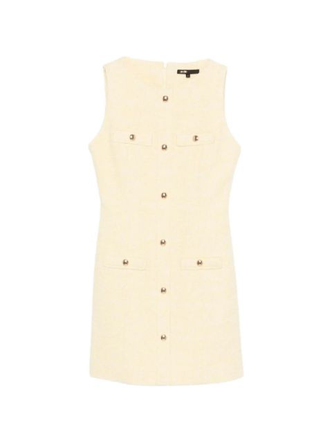 Maje buttoned pocket mini dress - Yellow - zdjęcie produktu nr 1