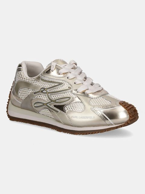 Karl Lagerfeld sneakersy VELOCETTE kolor złoty KL63925 - zdjęcie produktu nr 1