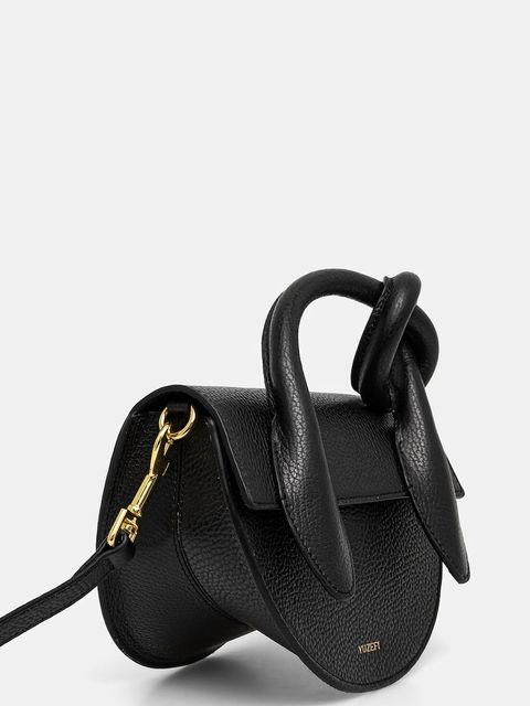 Yuzefi torebka skórzana PRETZEL