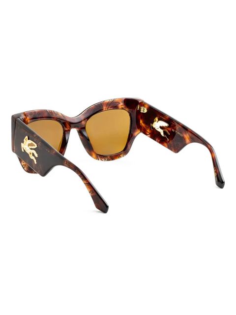 ETRO cat-eye frame sunglasses - Brown