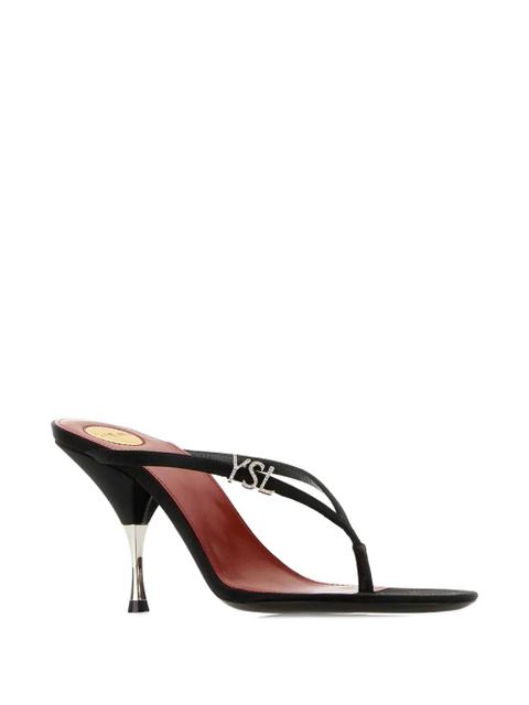 Saint Laurent Jerry sabot sandals - Black - zdjęcie produktu nr 2