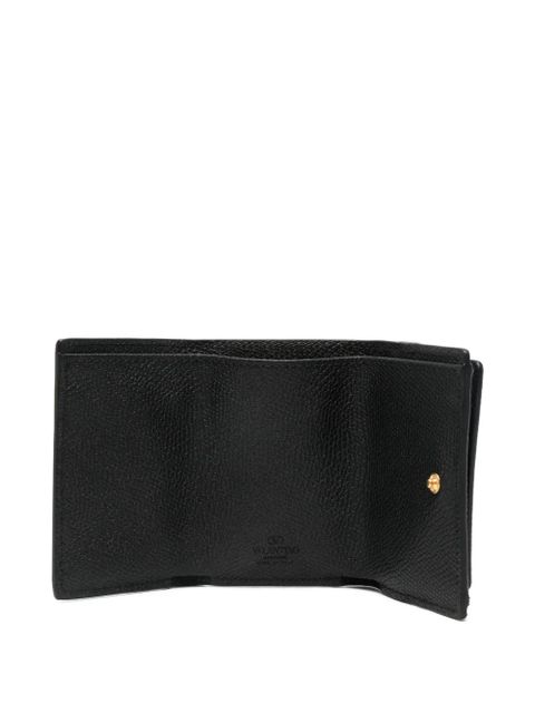 Valentino Garavani VLogo leather wallet - Black