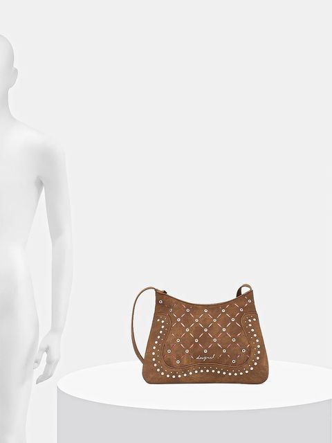 Desigual torebka YANKEE MANAOS CAMEL kolor brązowy 25WAXPB4