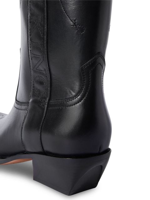 Off-White For Walking leather boots - Black