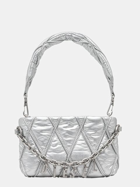 Diesel torebka CHARM-D CHARM-D POUCH kolor srebrny X10286.P8240 - zdjęcie produktu nr 1