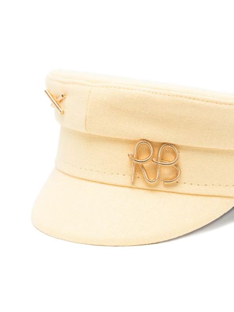 Ruslan Baginskiy Baker Boy logo-detail hat - Yellow