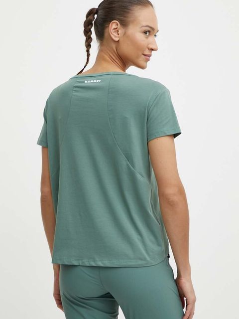 Mammut t-shirt Seon damski kolor zielony - zdjęcie produktu nr 2