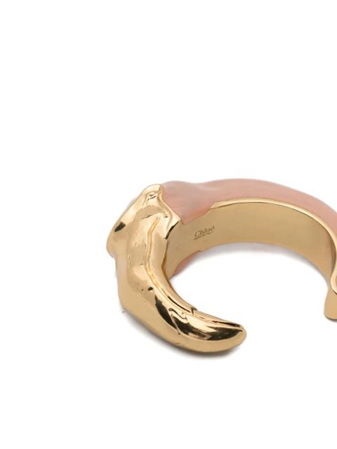 Chloé Tropicus flamingo cuff bracelet - Pink