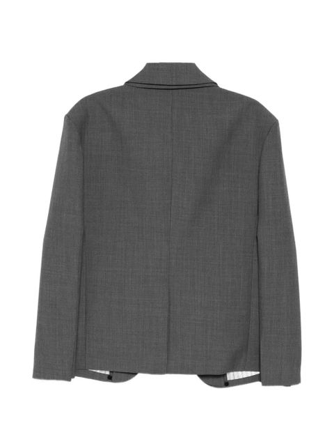SHUSHU/TONG peak-lapel blazer - Grey - zdjęcie produktu nr 2