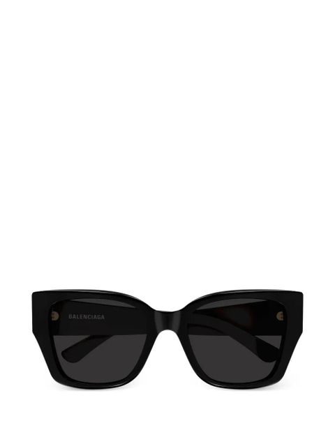 Balenciaga Eyewear geometric-frame sunglasses - Black - zdjęcie produktu nr 1