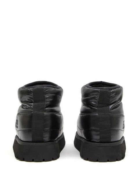 MM6 Maison Margiela logo-embossed après ski boots - Black - zdjęcie produktu nr 2