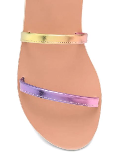 Ancient Greek Sandals spiral-strap sandals - Pink