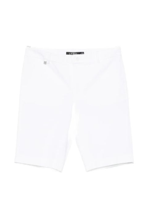 Lauren Ralph Lauren logo-plaque shorts - White - zdjęcie produktu nr 1