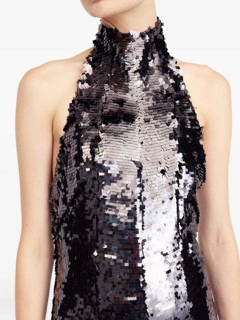 16Arlington Mika square sequin dress - Black - zdjęcie produktu nr 2