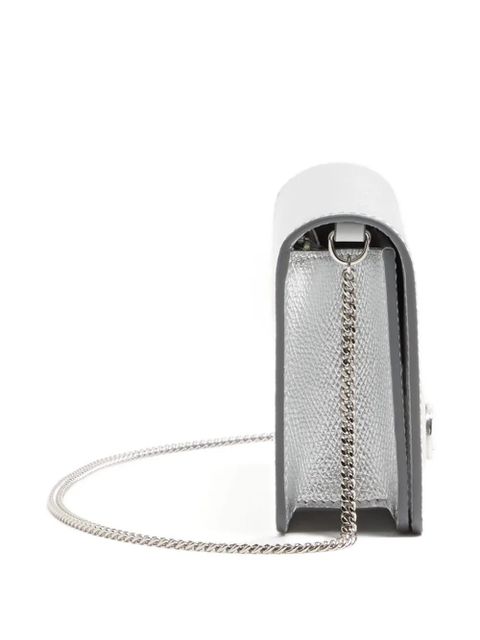 Valentino Garavani mini VLogo shoulder bag - Silver