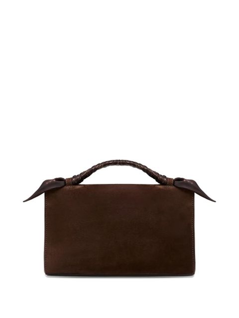 AMIRI logo-plaque handle pouch bag - Brown - zdjęcie produktu nr 2