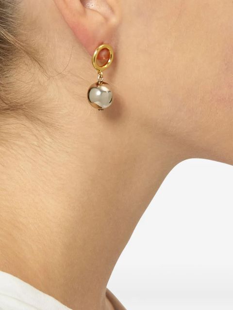 ISABEL MARANT Elina asymmetric earrings - Gold - zdjęcie produktu nr 2