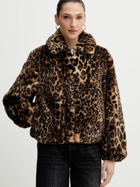 Levi's kurtka kolor brązowy przejściowa oversize 0050B - zdjęcie produktu nr 1