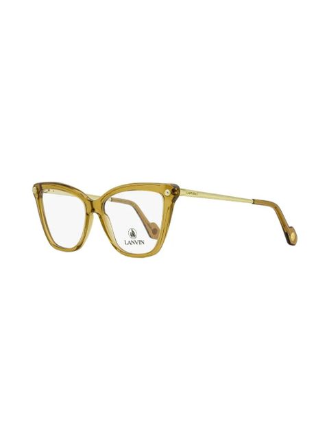 Lanvin butterfly-frame glasses - Yellow - zdjęcie produktu nr 2