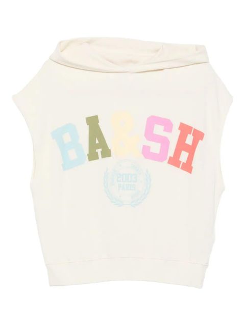Ba&Sh logo-print sleeveless hoodie - Neutrals - zdjęcie produktu nr 1