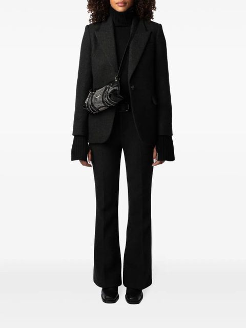 Zadig&Voltaire Prevy flared trousers - Black - zdjęcie produktu nr 2