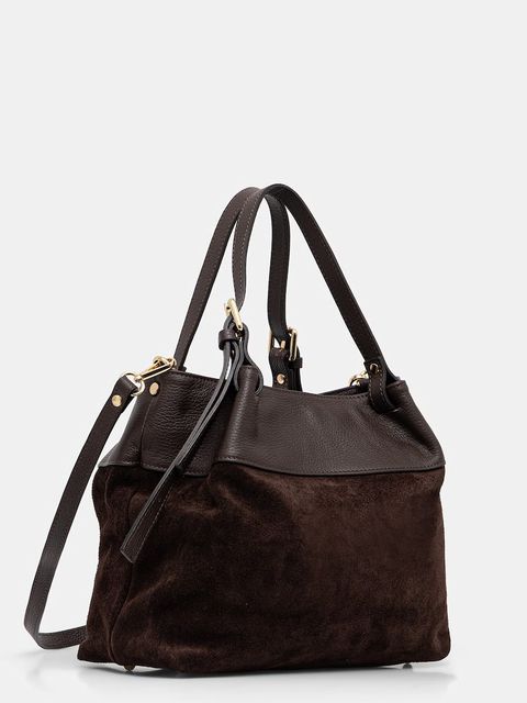 Answear.LAB torebka zamszowa - zdjęcie produktu nr 1