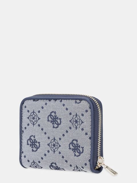 Guess portfel NEDA damski kolor niebieski SWJP96 54137