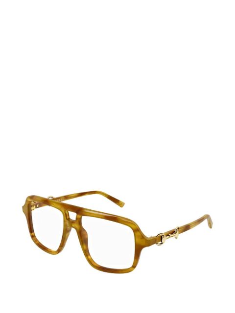 Gucci Eyewear GG2052S Horsebit glasses - Brown - zdjęcie produktu nr 2