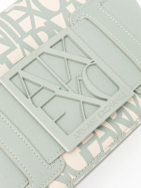 Armani Exchange torebka kolor zielony 942699 3F742