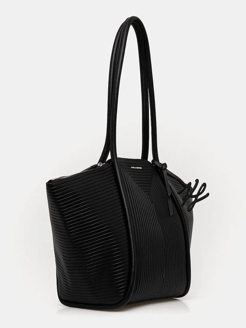 Karl Lagerfeld torebka K/WELLEN MD kolor czarny B1W30043 - zdjęcie produktu nr 2