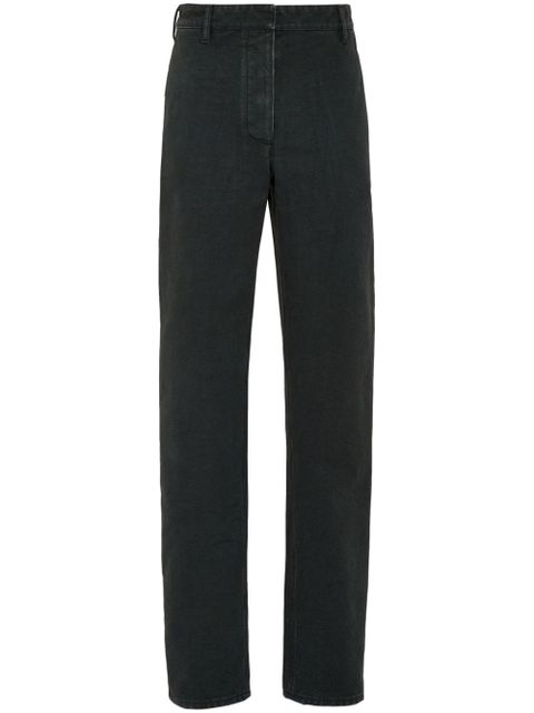 Prada canvas trousers - Grey - zdjęcie produktu nr 1