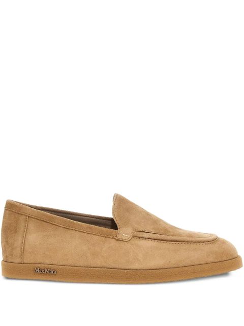 Max Mara suede loafers - Neutrals - zdjęcie produktu nr 1