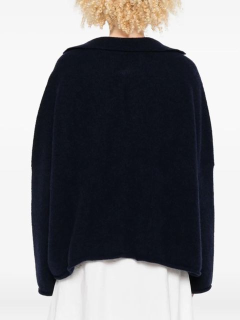 Alanui polo-neck sweater - Blue