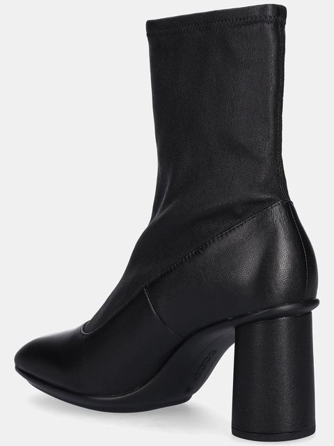 Ecco botki skórzane Sculpted Alba 65 Boot damskie kolor czarny na słupku 234813-51052 - zdjęcie produktu nr 2