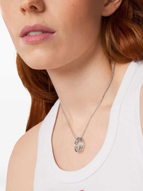 Diesel double d link necklace - Silver