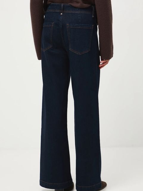 Medicine jeansy damskie kolor granatowy - zdjęcie produktu nr 2