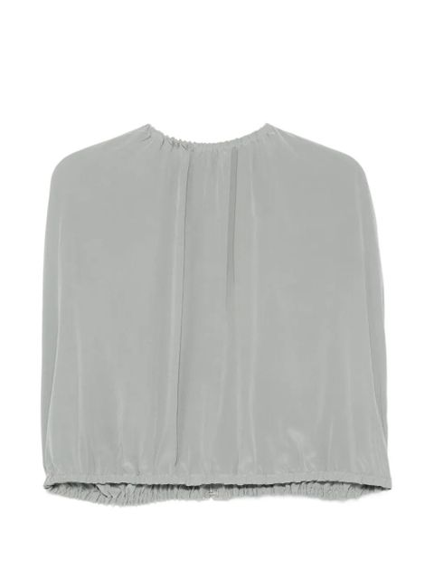 Alysi silk cape - Grey - zdjęcie produktu nr 2