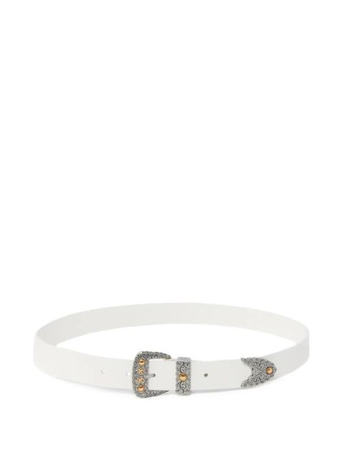 PINKO embellished-buckle belt - White - zdjęcie produktu nr 1