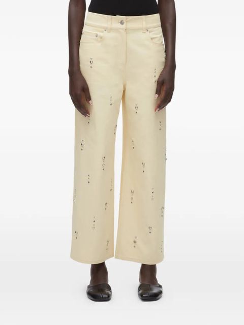 3.1 Phillip Lim studded jeans - Neutrals