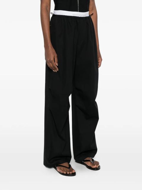 Alexander Wang logo-elastic pants - Black - zdjęcie produktu nr 2