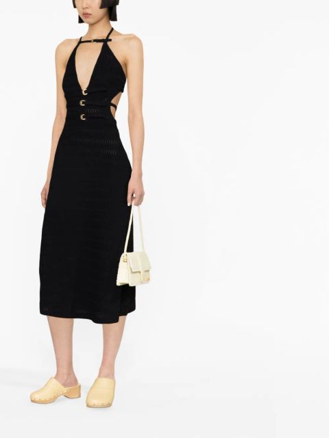 Cult Gaia Evaleigh cut-out midi dress - Black - zdjęcie produktu nr 2