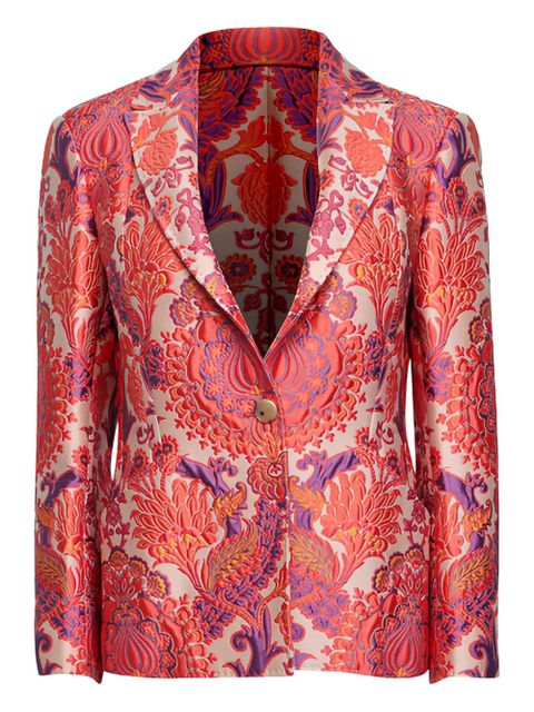 ETRO floral-jacquard blazer - Pink - zdjęcie produktu nr 1