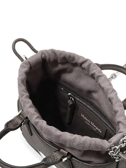 Maison Margiela 5ac leather tote bag - Grey