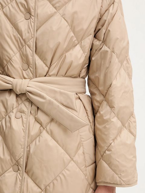 Weekend Max Mara kurtka BANFY kolor beżowy przejściowa 2525496042600