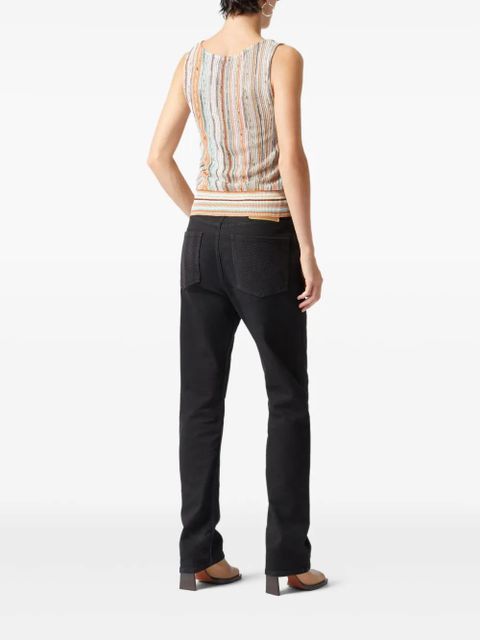 Missoni striped tank top - Neutrals